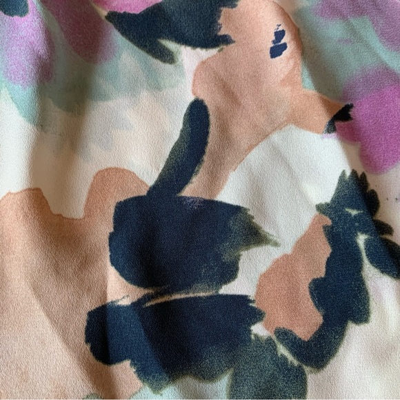 J. Crew Floral Ruffle Off Shoulder Blouse - Picture 6 of 10